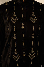 Black Velvet Gold Geometric Embroidery - IMG_0358.JPG.jpeg