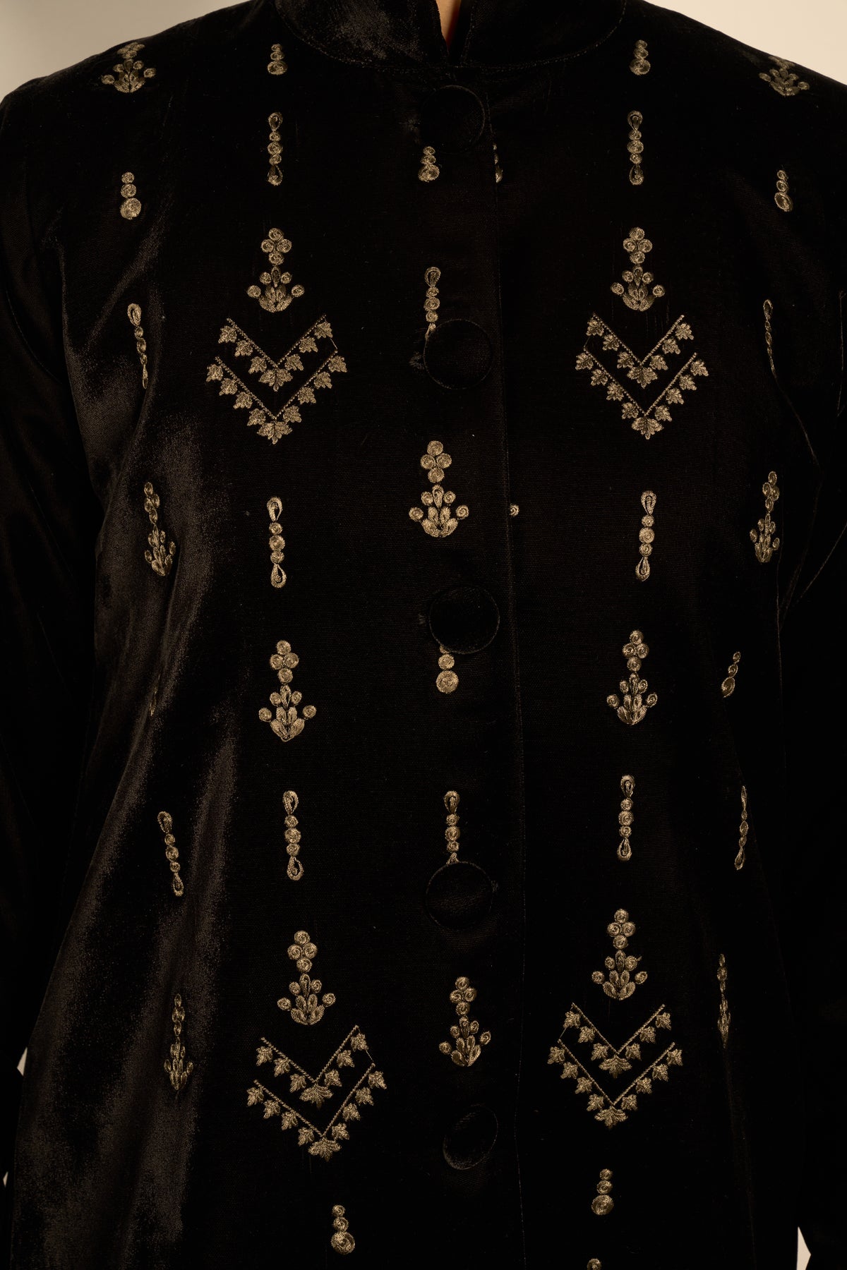 Black Velvet Gold Geometric Embroidery - IMG_0358.JPG.jpeg