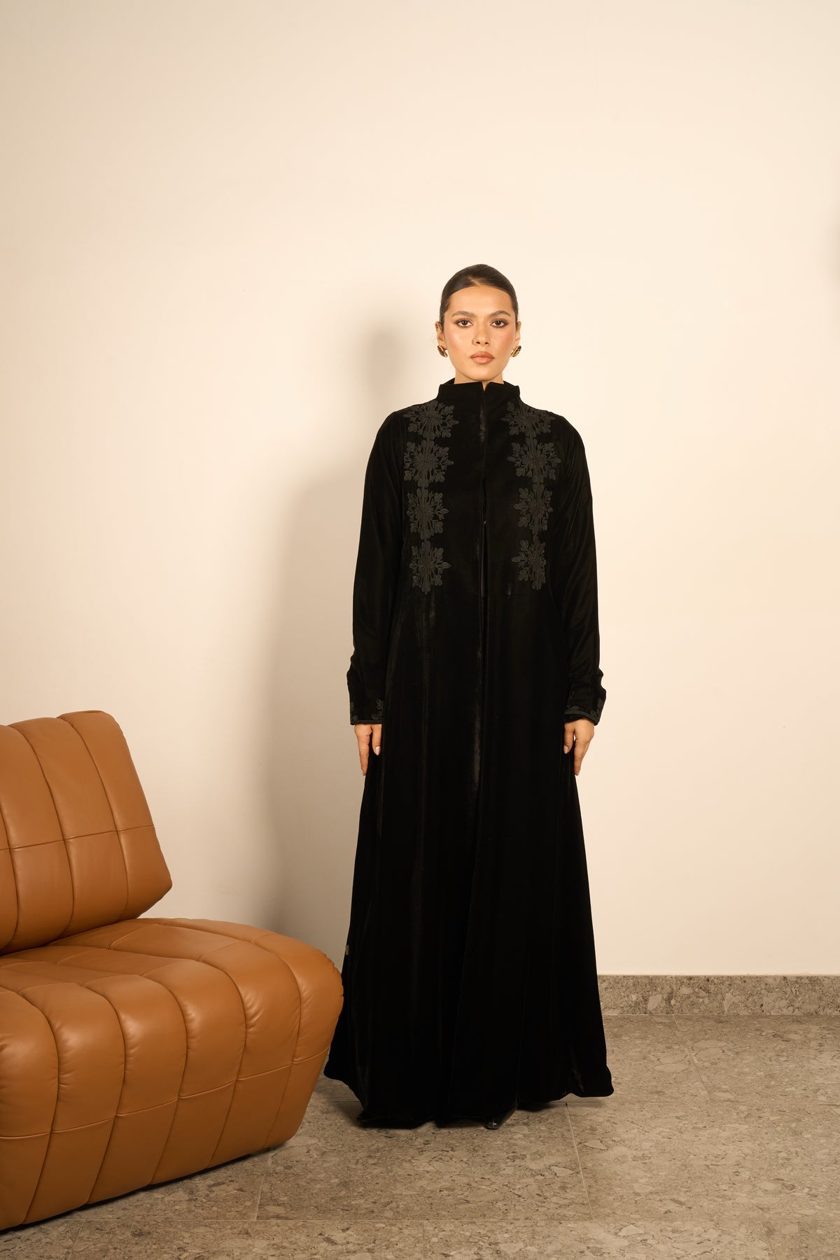 Black Velvet Floral Applique - IMG_0371.JPG.jpeg