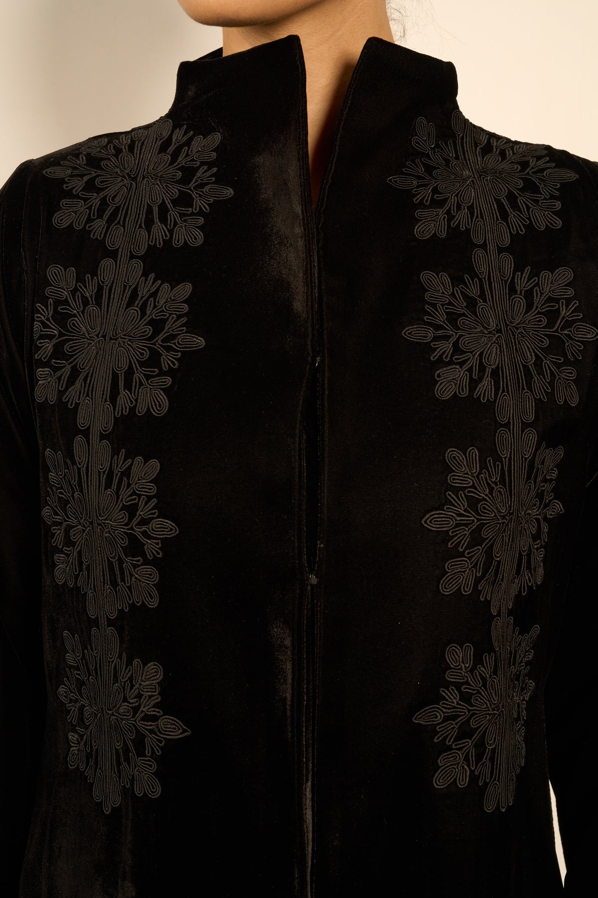 Black Velvet Floral Applique - IMG_0376.JPG.jpeg