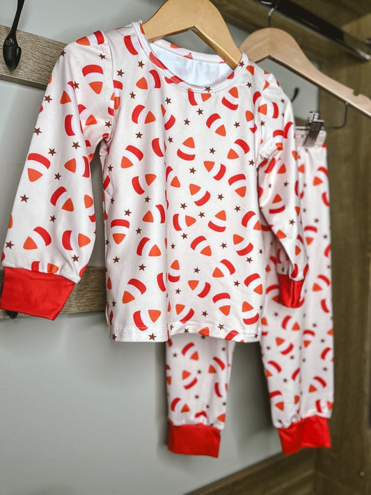 RTS: candy corn pjs