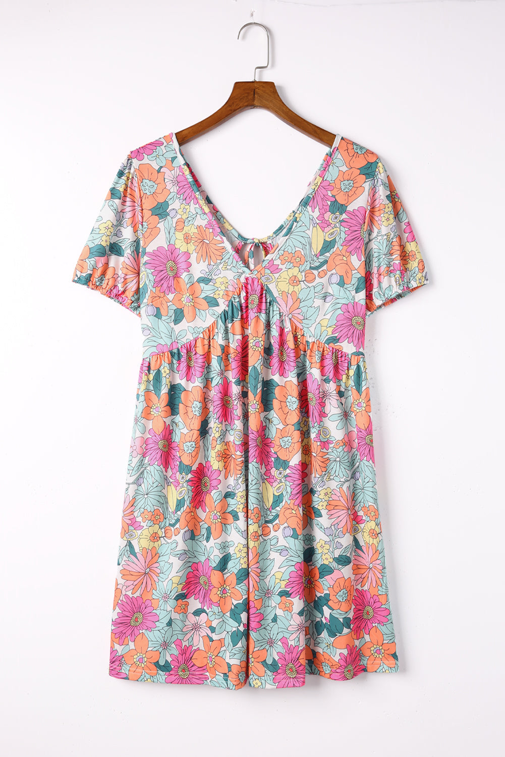 RTS: Floral boho dress