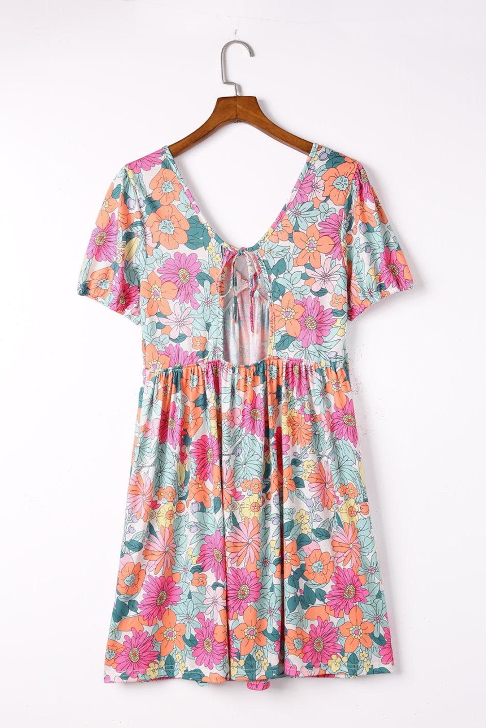 RTS: Floral boho dress