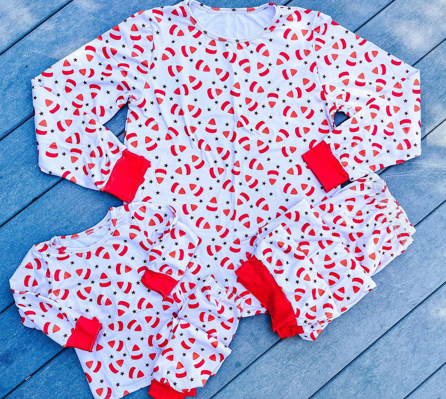 RTS: candy corn pjs