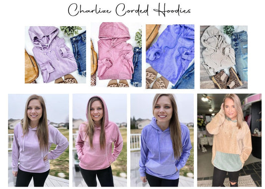 RTS: THE CHARLIZE CORDUROY HOODIE (FOREVER3AM BRANDED)