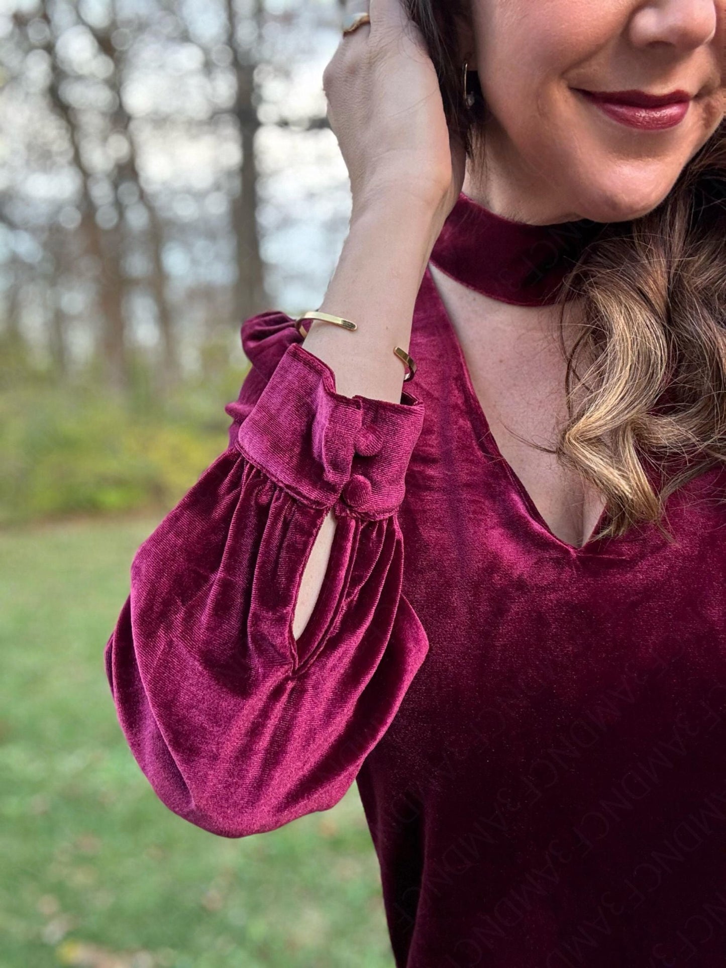 RTS: The Sammie Velvet Shirt