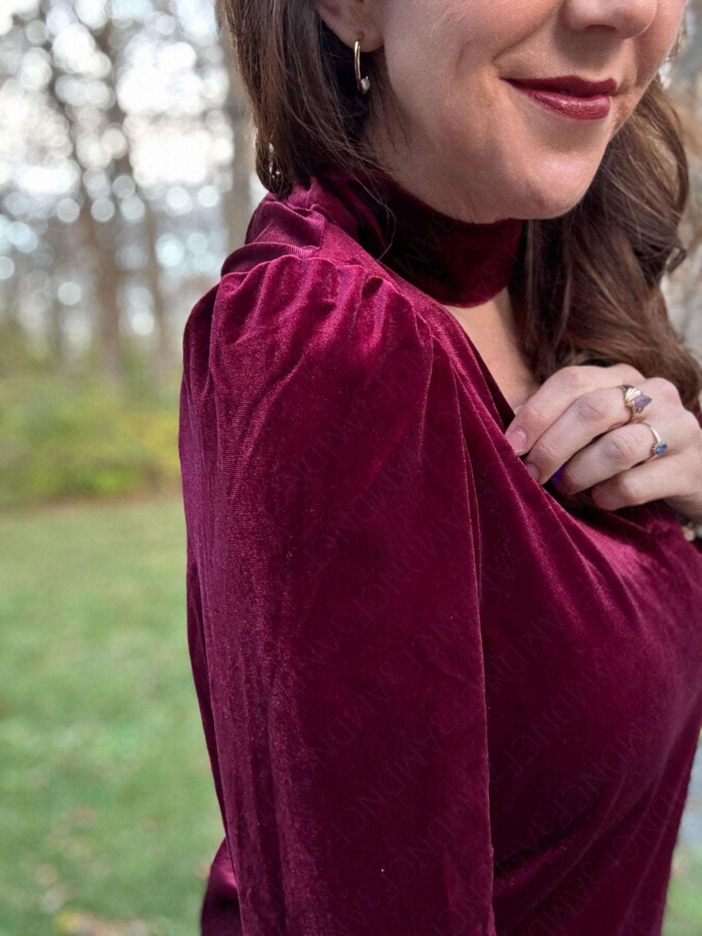RTS: The Sammie Velvet Shirt