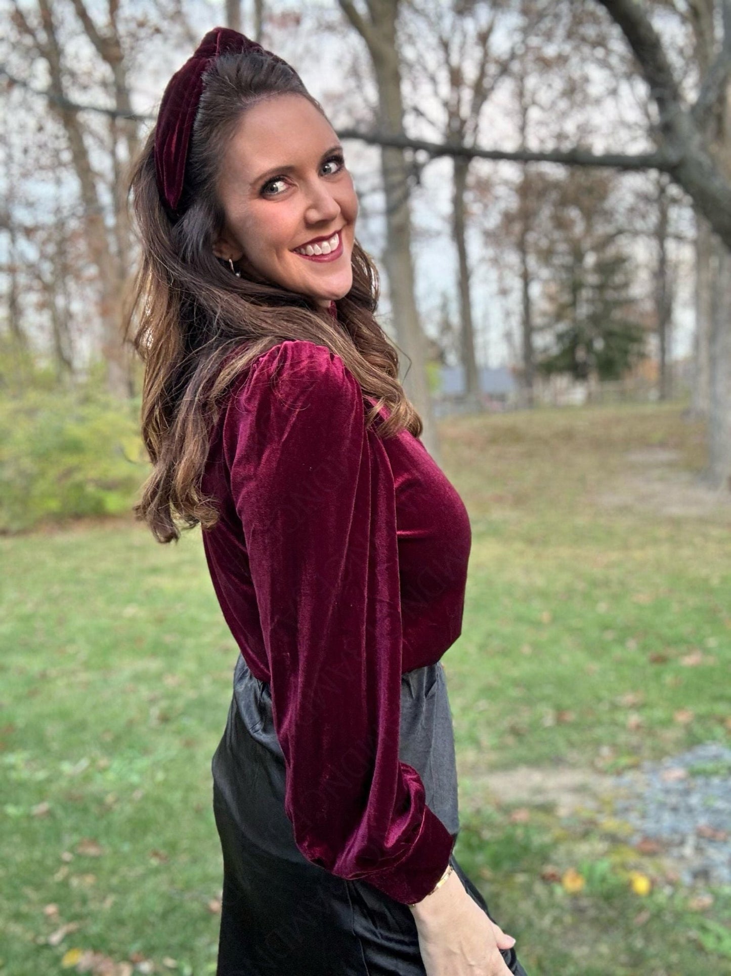 RTS: The Sammie Velvet Shirt