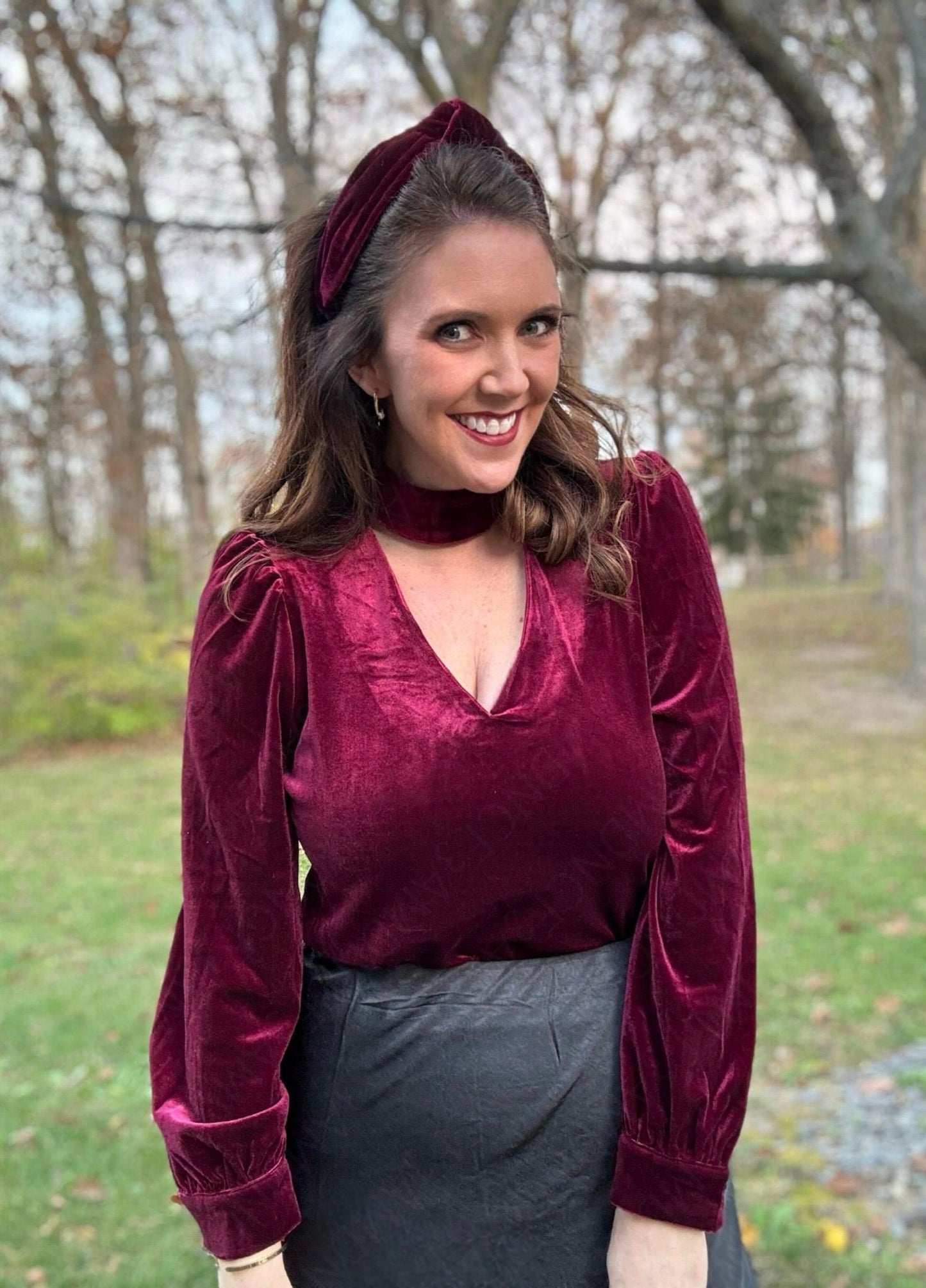 RTS: The Sammie Velvet Shirt