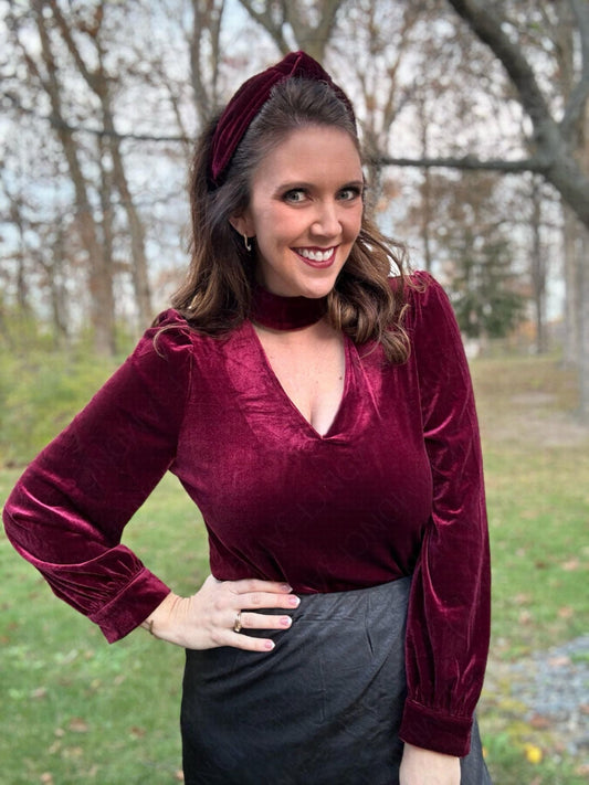 RTS: The Sammie Velvet Shirt