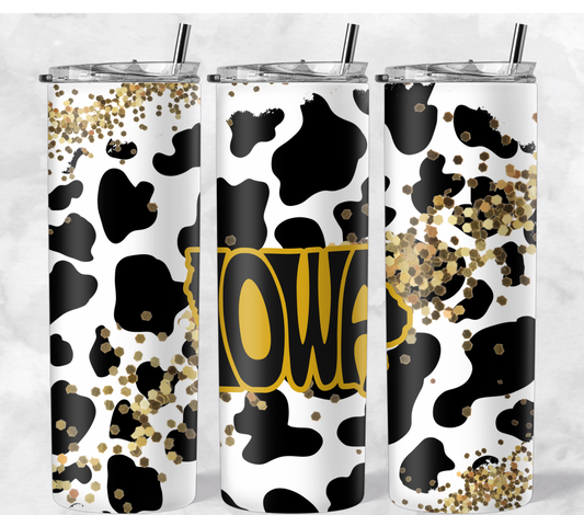 Iowa Cow Print