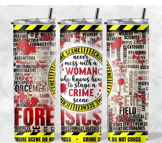 Woman and Her Crime Scene