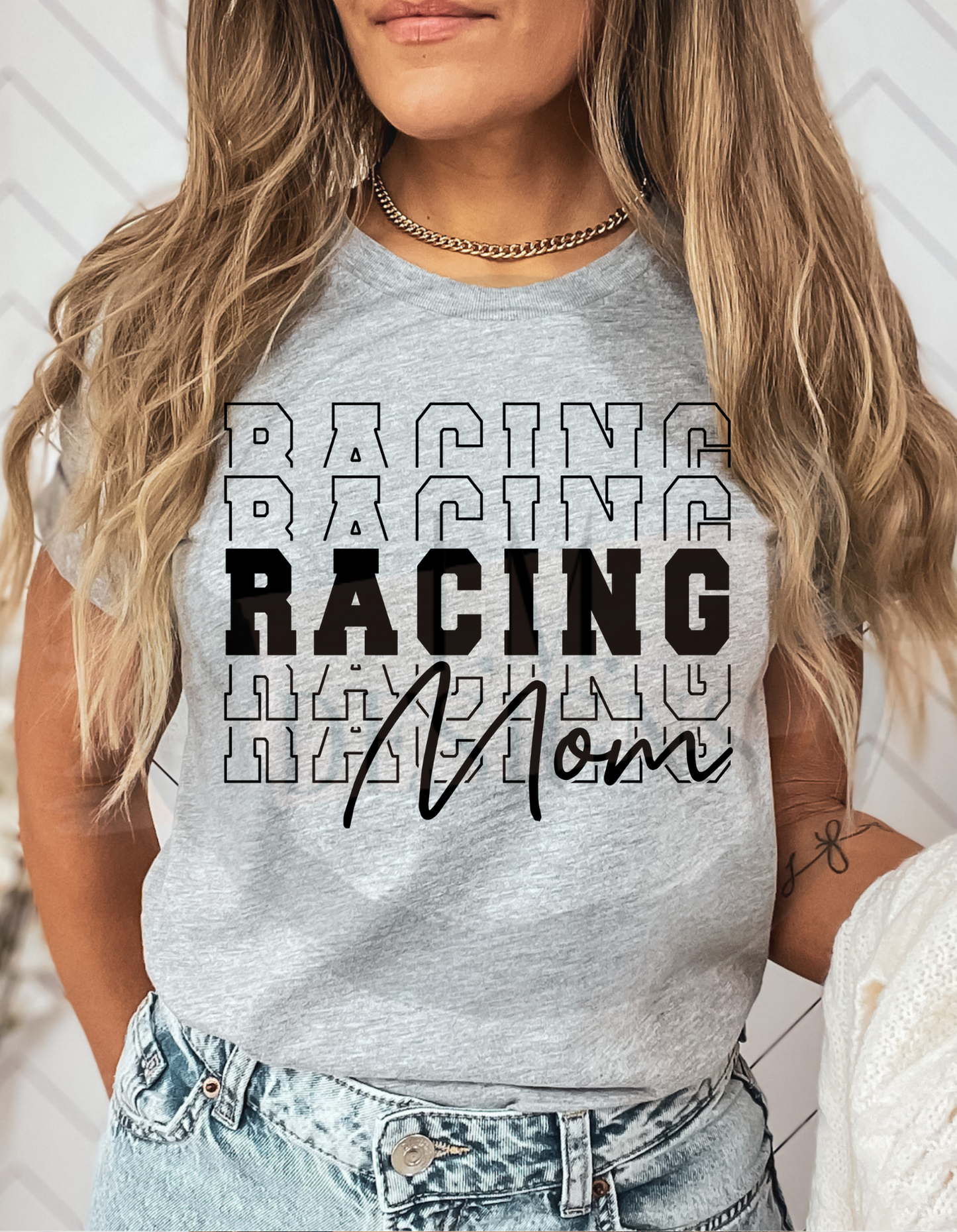 Stacked Racing Mom