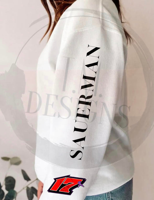 Custom Sleeve W/ Number